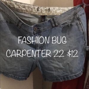Fashion Bug Carpenter Shorts Size 22